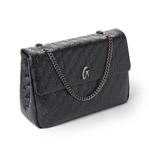 Glamaholic Lifestyle Large Monogram Flap Bag!